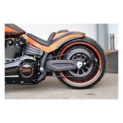 Cult-Werk Side Mount License Plate Bracket Black - (Germany) | 19-20 Softail FXDR -Motoronderdelen Winkel cult werk side mount license plate bracket black g 8