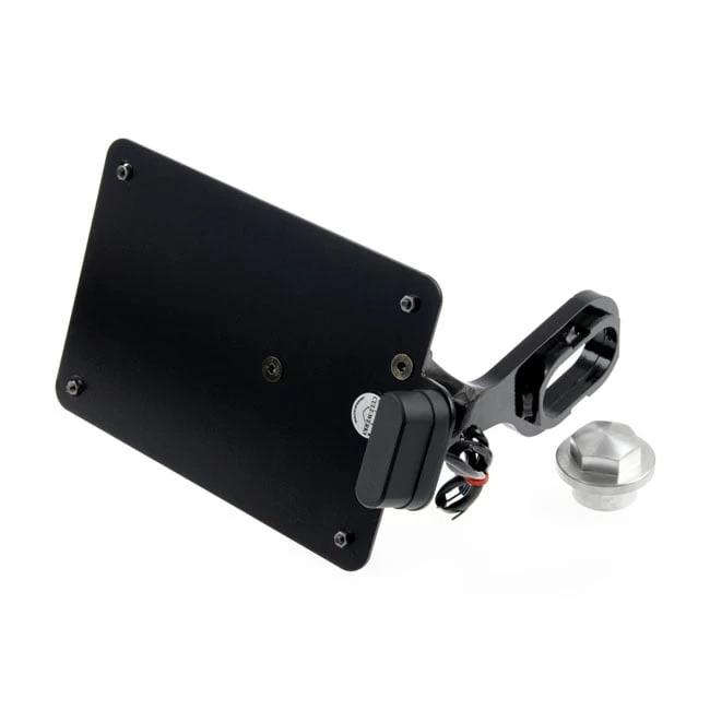 Cult-Werk Side Mount License Plate Bracket Black - (Italy) | 13-17 FXSB Breakout 6 Cult-Werk Side Mount License Plate Bracket Black - (Italy) | 13-17 FXSB Breakout - Afbeelding 4