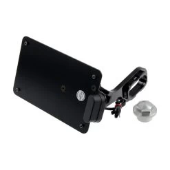 Cult-Werk Center License Plate Bracket - Black 18-20 Softail -Motoronderdelen Winkel cult werk side mount license plate bracket choose 9