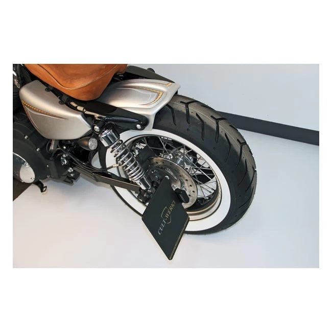 Cult-Werk Side Mount License Plate Bracket - Sportster (Choose Size) 5 Cult-Werk Side Mount License Plate Bracket - Sportster (Choose Size) - Afbeelding 3
