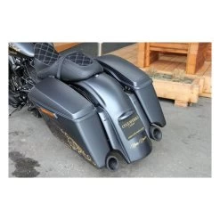 Cult-Werk Softail Wide Fender Kit Racing, Solo Seat - Black (Choose Variant) -Motoronderdelen Winkel cult werk touring rear fender conversion kit v1 cu 5