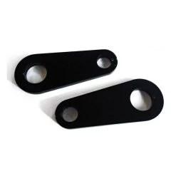 Killer Custom Front Turn Signal Realocation Brackets 8mm -Motoronderdelen Winkel cult werk turn signal mounting plates 3