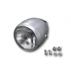 Daytona 5.75" Vintage Daytona Headlight With Gauge Hole Chrome