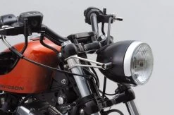 Daytona 5.75" Vintage Daytona Headlight With Gauge Hole Chrome -Motoronderdelen Winkel daytona 575 vintage daytona headlight with gauge h 3