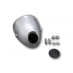 Daytona 5.75" Vintage Daytona Headlight With Gauge Hole Chrome -Motoronderdelen Winkel daytona 575 vintage daytona headlight with gauge h 5