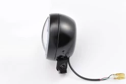 Daytona Side-Mount "Capsule120" Led Headlight Black E-Marked -Motoronderdelen Winkel daytona side mount capsule120 led headlight black 1