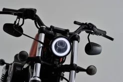 Daytona Side-Mount "Capsule120" Led Headlight Black E-Marked -Motoronderdelen Winkel daytona side mount capsule120 led headlight black 4