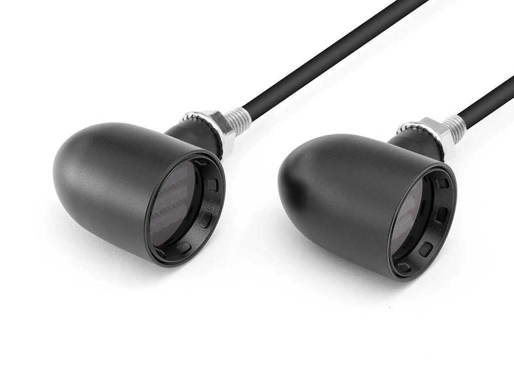 DERBY Black CNC Machined Classic Mini LED Indicators 4 DERBY Black CNC Machined Classic Mini LED Indicators - Afbeelding 2
