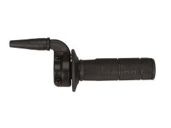 Domino 22mm Throttle + Grips Set - Black -Motoronderdelen Winkel domino 22mm throttle grips set black 1