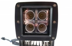 Double Stacked Square Streetfighter LED Headlight Set -Motoronderdelen Winkel double stacked square streetfighter led headlight 5