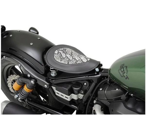 Drag Specialties Large Solo Seat - Distressed Leather Brown 4 Drag Specialties Large Solo Seat - Distressed Leather Brown - Afbeelding 3