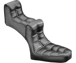 Le Pera Cobra 2-Up Seat Black Vinyl -Motoronderdelen Winkel drag specialties rear scorpion solo seat black