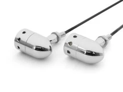 "Drilled" Aluminium Custom Turn Signals - Smoke Lens -Motoronderdelen Winkel drilled aluminium custom turn signals smoke lens 27