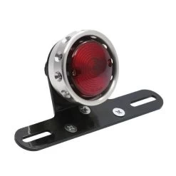 MCU Taillight LED Oval Red Type 2 -Motoronderdelen Winkel easyriders drilled taillight red lens alu cover 1