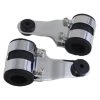 Emgo Chopper Chrome Headlight Brackets 35/36mm