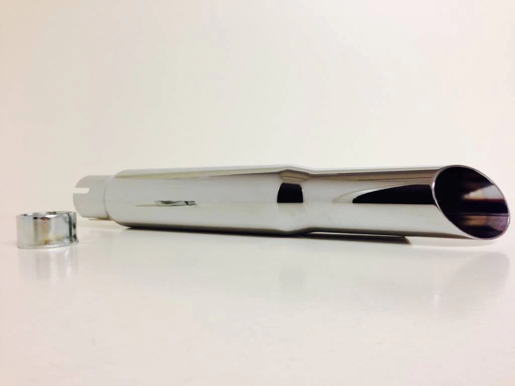Super Slash Cut Exhaust Chrome 7 Super Slash Cut Exhaust Chrome - Afbeelding 5