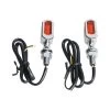 Fastline, Below Bar Led Turn Signal Set. Black. Smoke Lens -Motoronderdelen Winkel fastline 3 1 led turn signal set chrome amber lens