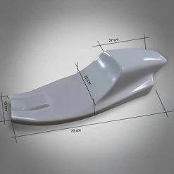 Flat Track Seat For Harley Davidson Sportster XL - Type 2