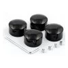 Head Bolt Cover Kit. Smooth, Black -Motoronderdelen Winkel head bolt cover kit smooth black