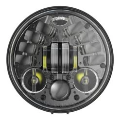 J.W. Speaker 5.75" Round Headlights With Pedestal Model 8691 2 Black -Motoronderdelen Winkel jw speaker 575 pedestal mount led headlight model
