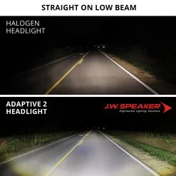 J.W. Speaker 7" LED Adaptive Headlight Model 2 8790 Black -Motoronderdelen Winkel jw speaker 7 led adaptive headlight model 2 8790 b 2