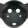 Kedo Speedometer Bracket 'Mezzomille' - Aluminium Black Anodised -Motoronderdelen Winkel kedo speedometer bracket mezzomille aluminium blac 1