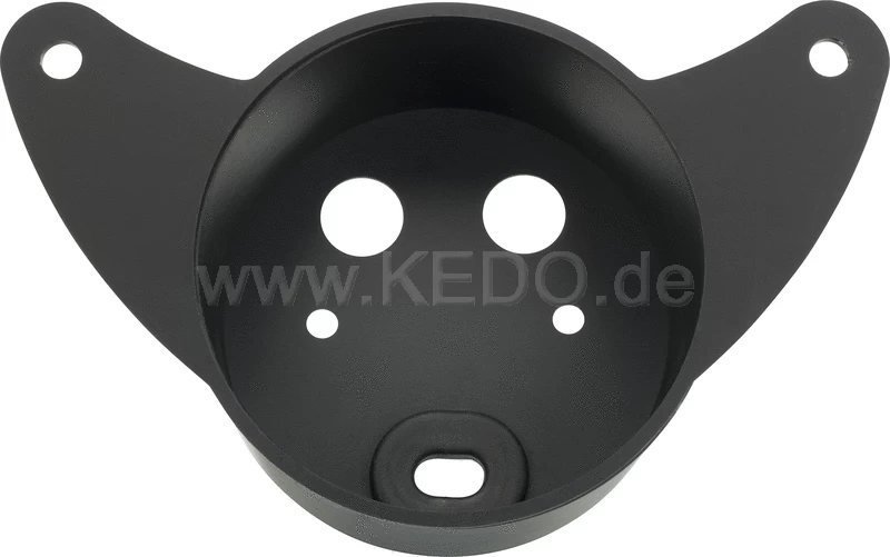 Kedo Speedometer Bracket 'Mezzomille' - Aluminium Black Anodised 3 Kedo Speedometer Bracket 'Mezzomille' - Aluminium Black Anodised