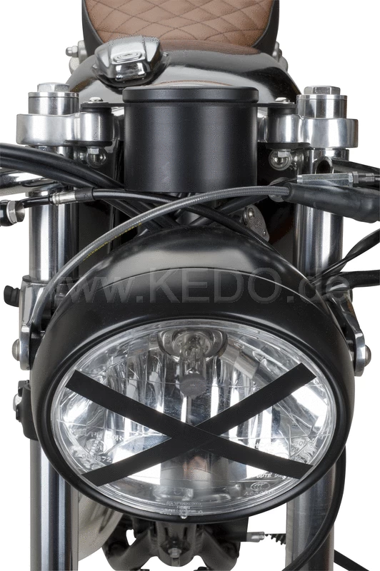 Kedo Speedometer Bracket 'Mezzomille' - Aluminium Black Anodised 7 Kedo Speedometer Bracket 'Mezzomille' - Aluminium Black Anodised - Afbeelding 5