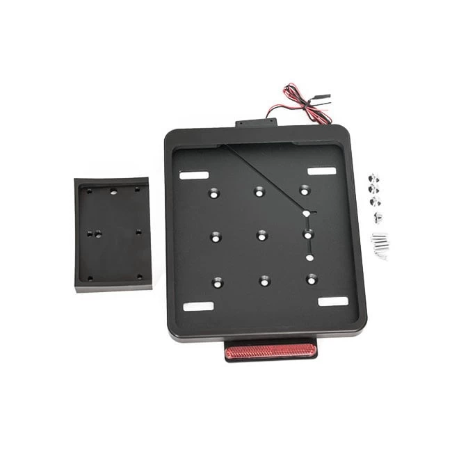 Killer Custom Web' License Plate Holder. Black 150x175mm 8 Killer Custom Web' License Plate Holder. Black 150x175mm - Afbeelding 6