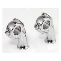 75MM Aluminium Riser Set With Tüv! -Motoronderdelen Winkel kustom tech 25 chrome deluxe risers met 1 pullback