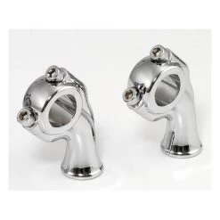 Kustom Tech 2.5" Chrome Deluxe Risers Met 1" Pullback -Motoronderdelen Winkel kustom tech 25 chrome deluxe risers met 1 pullback 7