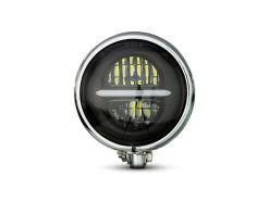 LED Chrome Bates Style Classic / Modern Headlight -Motoronderdelen Winkel led chrome bates style classic modern headlight 2