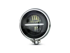 LED Chrome Bates Style Classic / Modern Headlight -Motoronderdelen Winkel led chrome bates style classic modern headlight 3