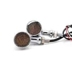 LED Chrome & Smoke Indicators - Grid -Motoronderdelen Winkel led chrome smoke indicators grid 2