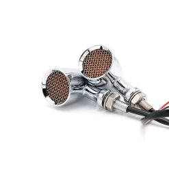 LED Chrome & Smoke Indicators - Grid -Motoronderdelen Winkel led chrome smoke indicators grid 4