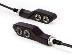 LED Taillight / Indicator CNC Billet Aluminium Black -Motoronderdelen Winkel led taillight indicator cnc billet aluminium black 7