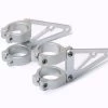 Luxurious Headlight Brackets "Silver"