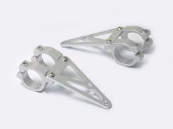 Luxurious Headlight Brackets "Silver" -Motoronderdelen Winkel luxurious headlight brackets silver 2