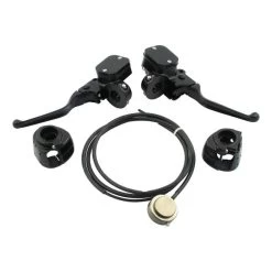 MCS Handlebar Control Conversion Kit 96-06 XL - Black -Motoronderdelen Winkel mcs black handlebar control conversion kit 96 06 s 4