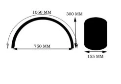 MCU 155MM Steel Fender