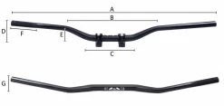 MCU 22MM Aluminium Fatbar Handlebar Black -Motoronderdelen Winkel mcu 22mm aluminium fatbar handlebar black 7