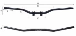 MCU 22mm Aluminium Handlebar Type 5