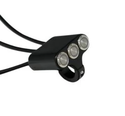 Rebelmoto REBEL SWITCH 2 Button LED – Polished 22 Mm -Motoronderdelen Winkel mcu cnc black 3 button handlebar switch 22mm