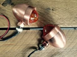 MCU Copper Bullet Turn Signals -Motoronderdelen Winkel mcu copper bullet turn signals 1