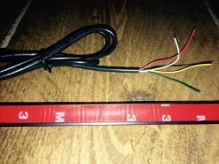 MCU LED Strip 3 Sections Bendable Waterproof -Motoronderdelen Winkel mcu led strip 3 sections bendable waterproof 5