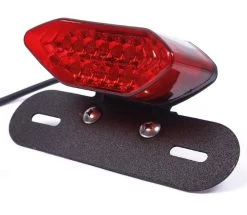 MCU LED Tail Light With Integrated Indicators & Plate Holder -Motoronderdelen Winkel mcu led tail light with integrated indicators plat 4