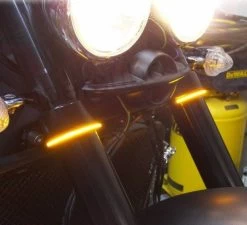 MCU Set Of LED Front Fork Bendable Indicators