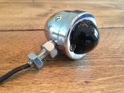 MCU Set Of Old School Chrome & Smoke Bullet Turn Signals -Motoronderdelen Winkel mcu set of old school chrome smoke bullet turn sig 2