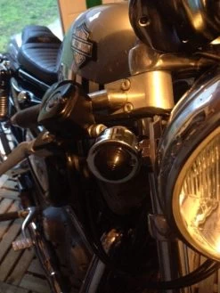 MCU Set Of Old School Chrome & Smoke Bullet Turn Signals -Motoronderdelen Winkel mcu set of old school chrome smoke bullet turn sig 4