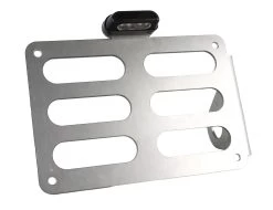 Cult-Werk Side Mount License Plate Bracket - Sportster (Choose Size) 14 Cult-Werk Side Mount License Plate Bracket - Sportster (Choose Size) -Motoronderdelen Winkel mcu side mount slotted with number plate light 3